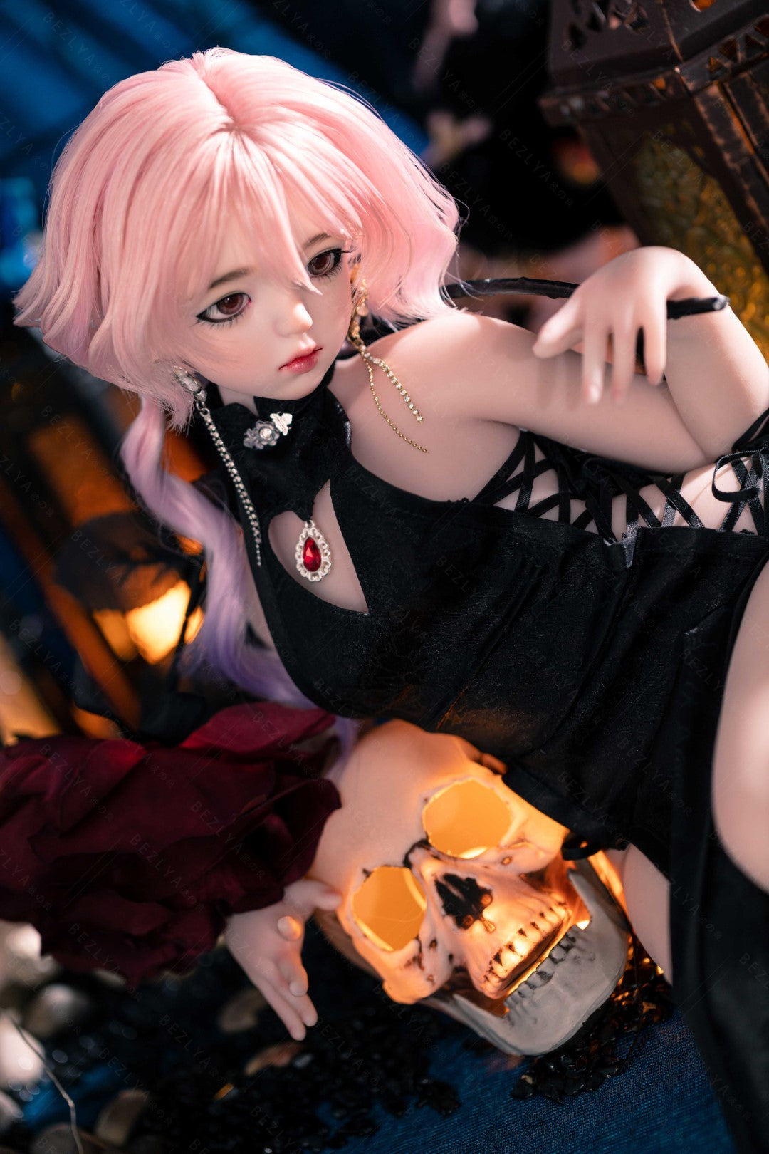 Boneca Sexual Berry (Bezlya Doll 65cm Um copo 2.2 Silicone)