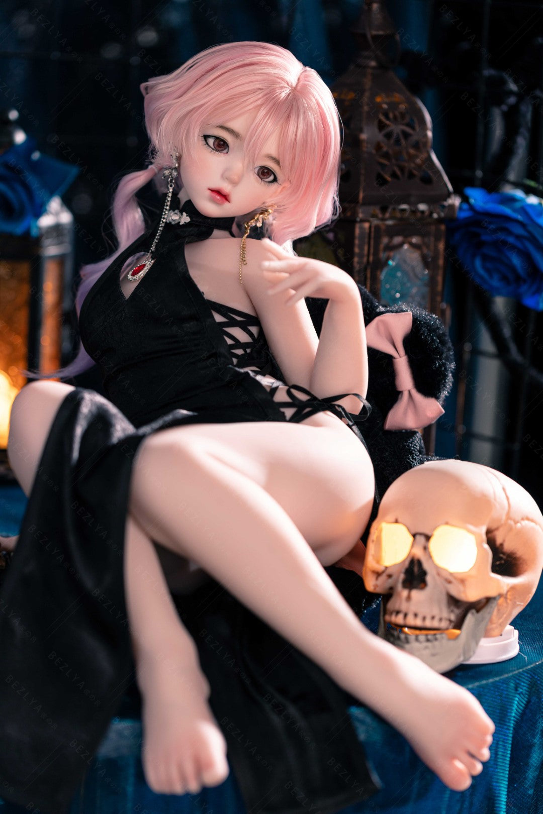 Boneca Sexual Berry (Bezlya Doll 65cm Um copo 2.2 Silicone)