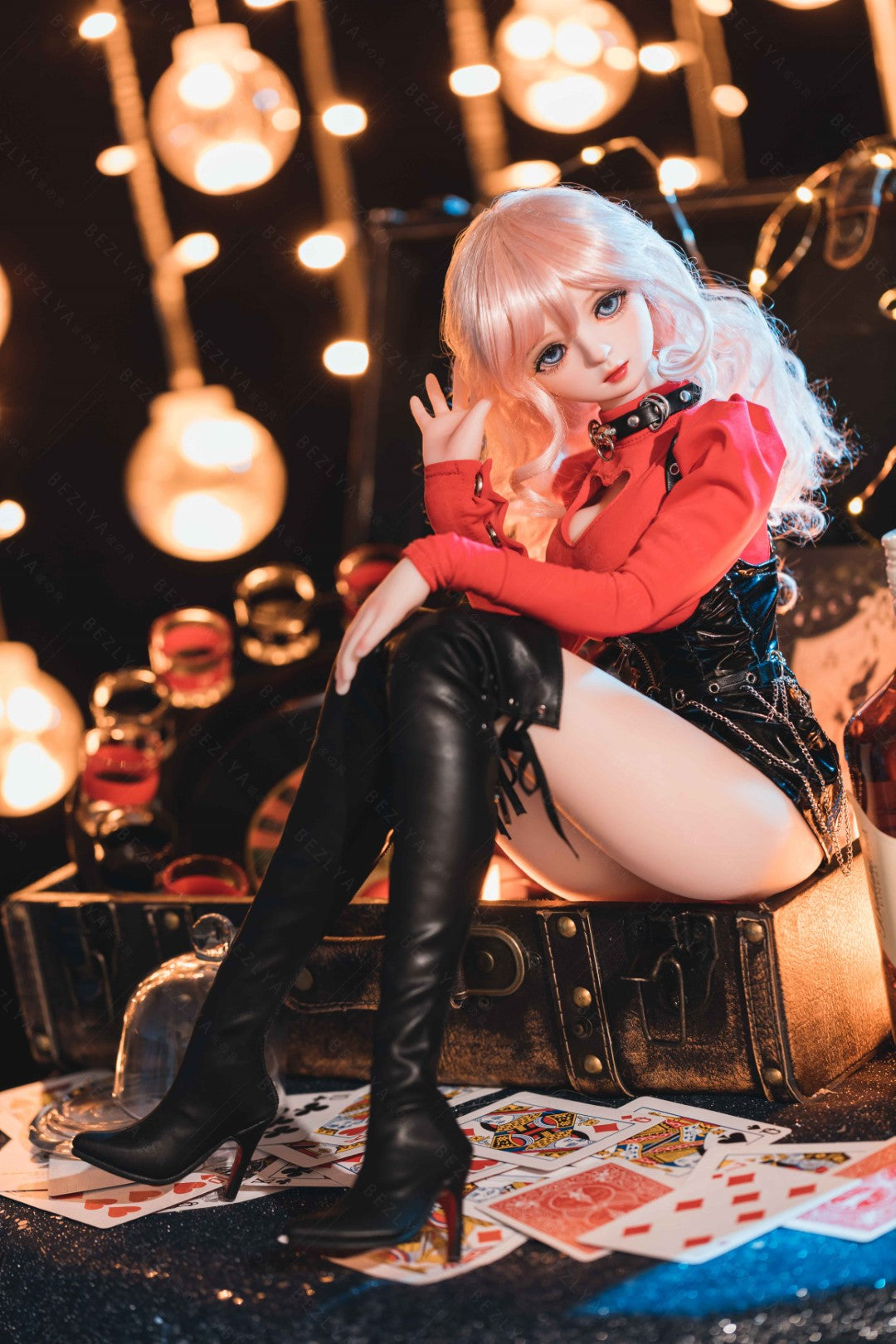 Pomelo muñeca sexual (Bezlya Doll 62cm E-cup 2.2 Silicona)