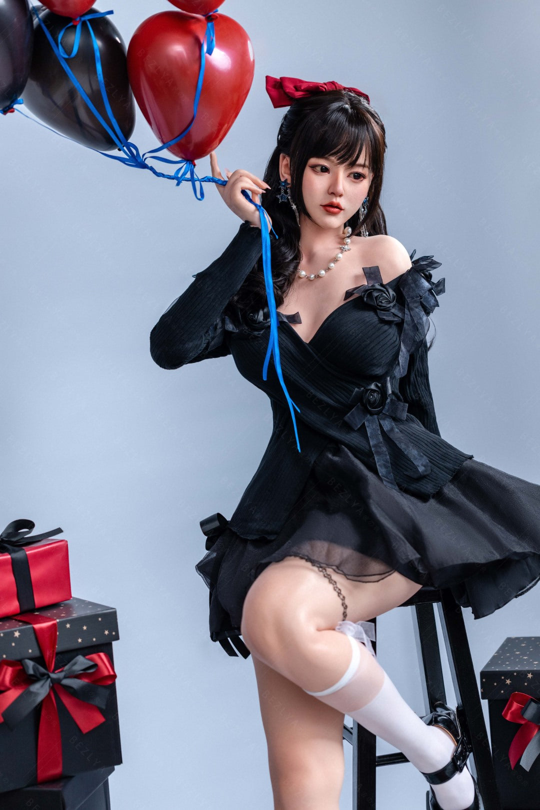 Begonia muñeca sexual (Bezlya Doll 163 cm copa C 2.1 silicona)