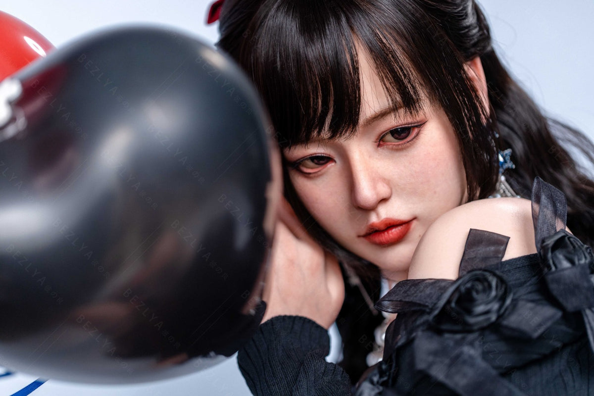 Begonia muñeca sexual (Bezlya Doll 163 cm copa C 2.1 silicona)