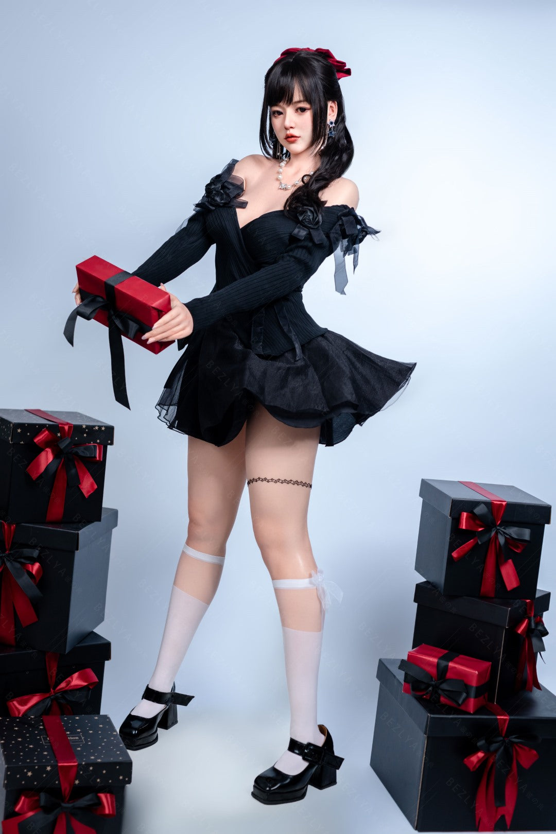 Begonia muñeca sexual (Bezlya Doll 163 cm copa C 2.1 silicona)