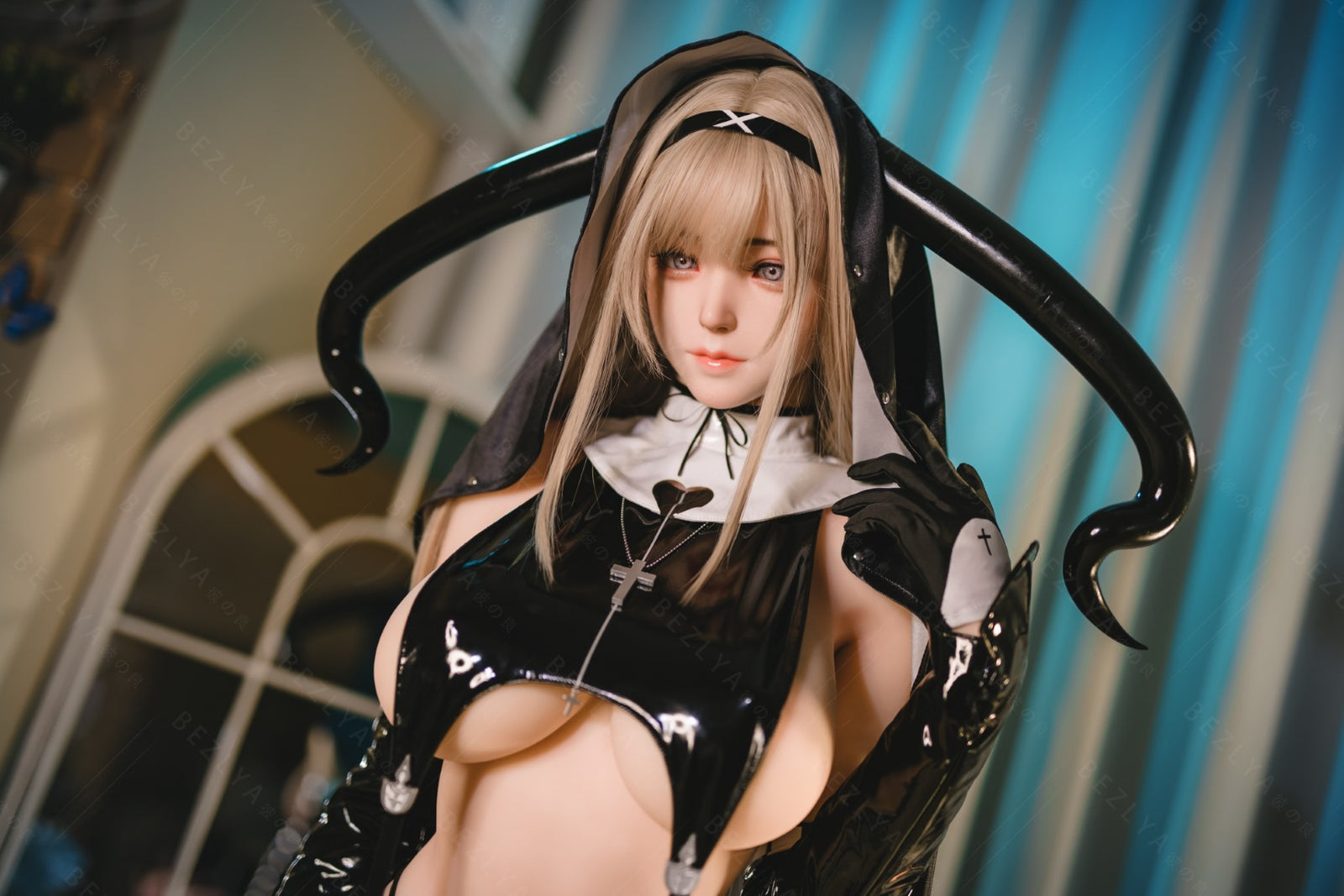 campánula muñeca sexual (Bezlya Doll 155cm copa F 2.0 TPE+Silicona)