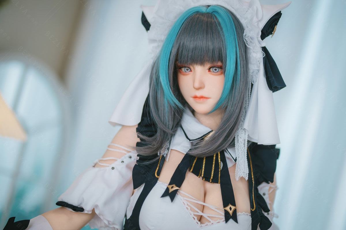 HMSCheshire muñeca sexual (Bezlya Doll Copa E de 155 cm (silicona 2,2 CF)