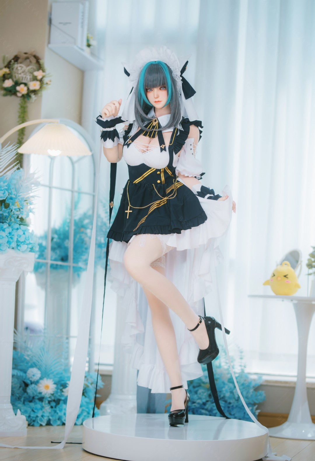 HMSCheshire muñeca sexual (Bezlya Doll Copa E de 155 cm (silicona 2,2 CF)