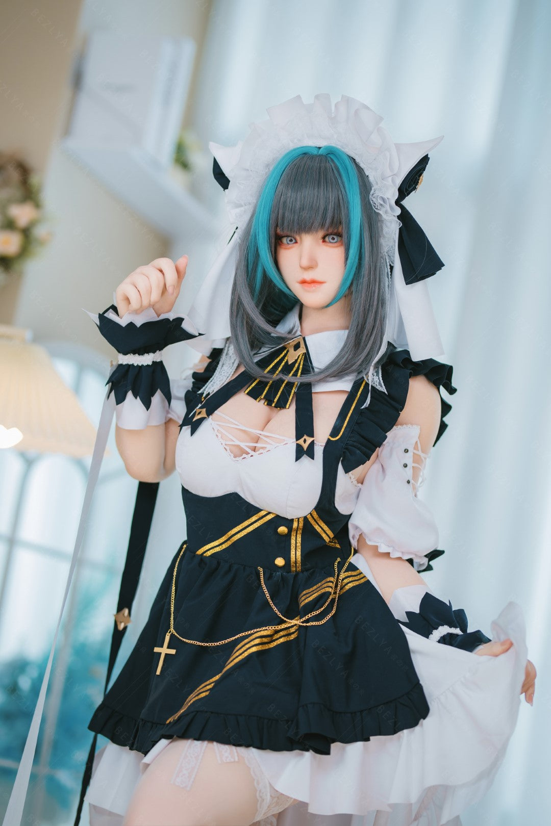 HMSCheshire muñeca sexual (Bezlya Doll Copa E de 155 cm (silicona 2,2 CF)