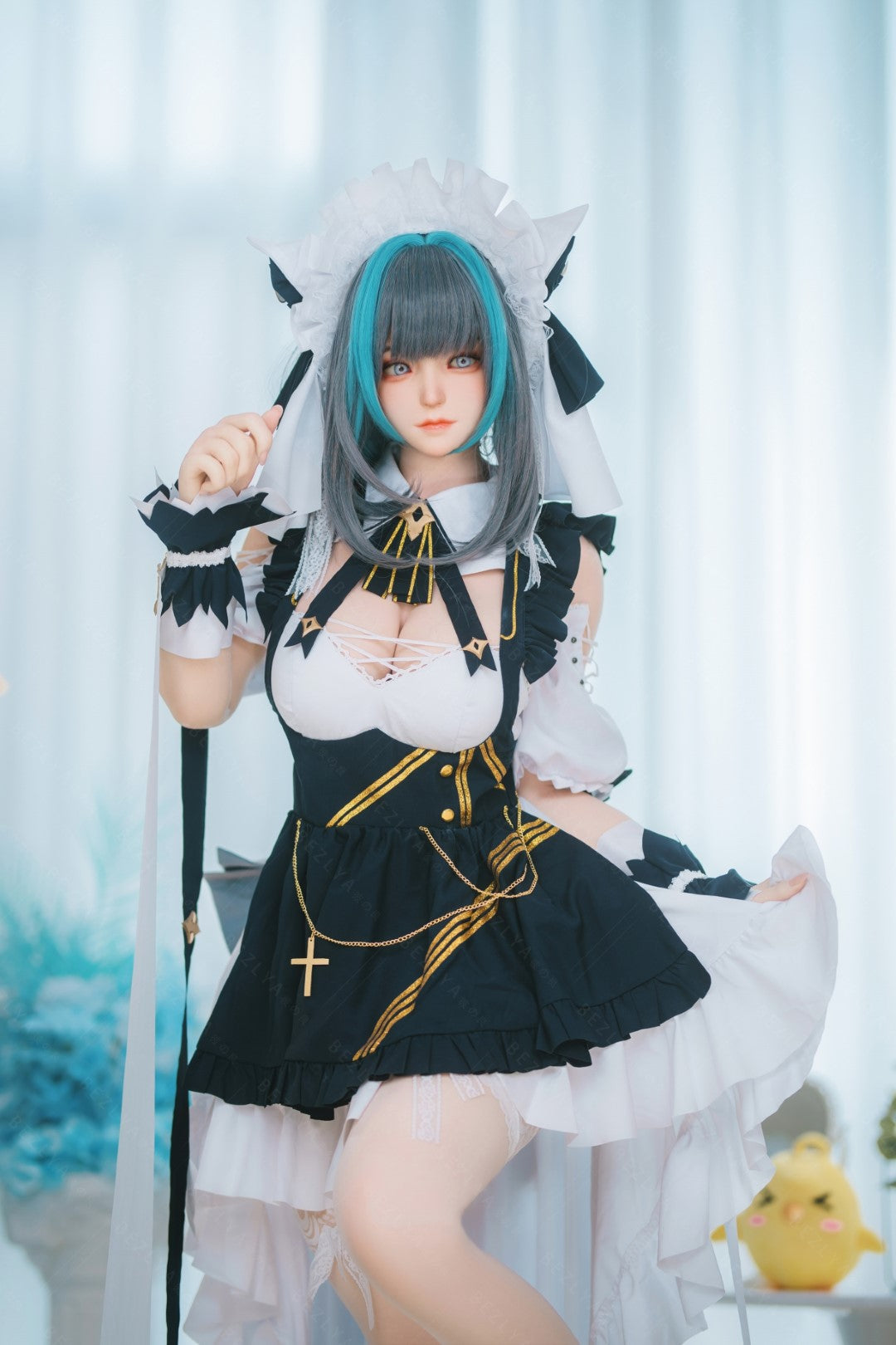 HMSCheshire muñeca sexual (Bezlya Doll Copa E de 155 cm (silicona 2,2 CF)