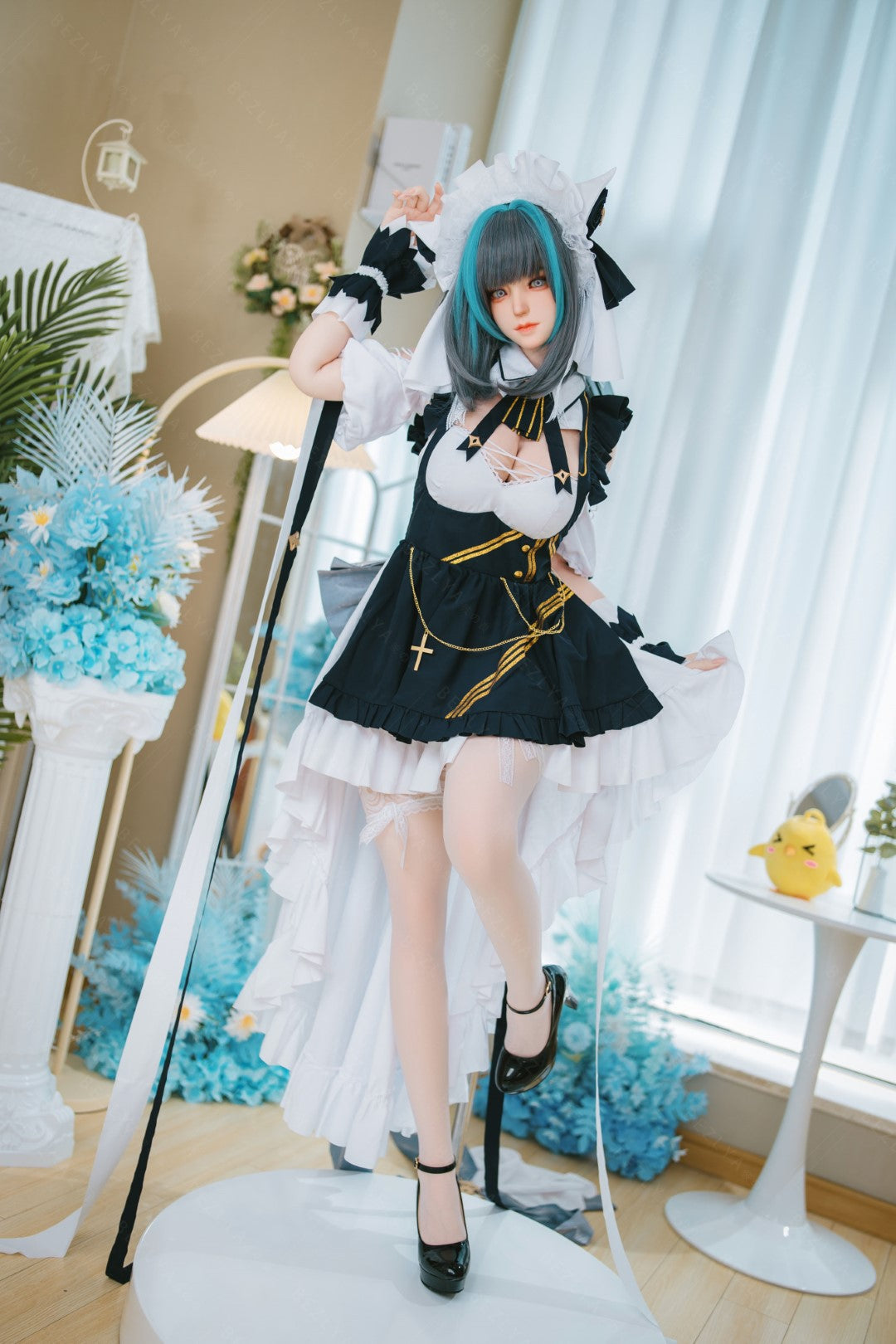 HMSCheshire muñeca sexual (Bezlya Doll Copa E de 155 cm (silicona 2,2 CF)