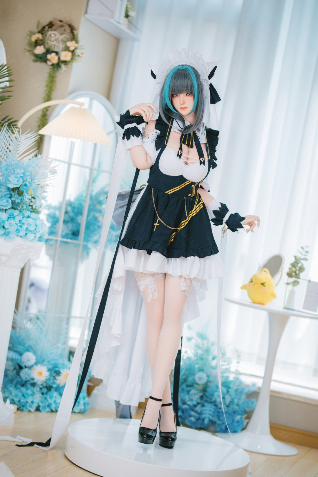 HMSCheshire muñeca sexual (Bezlya Doll Copa E de 155 cm (silicona 2,2 CF)