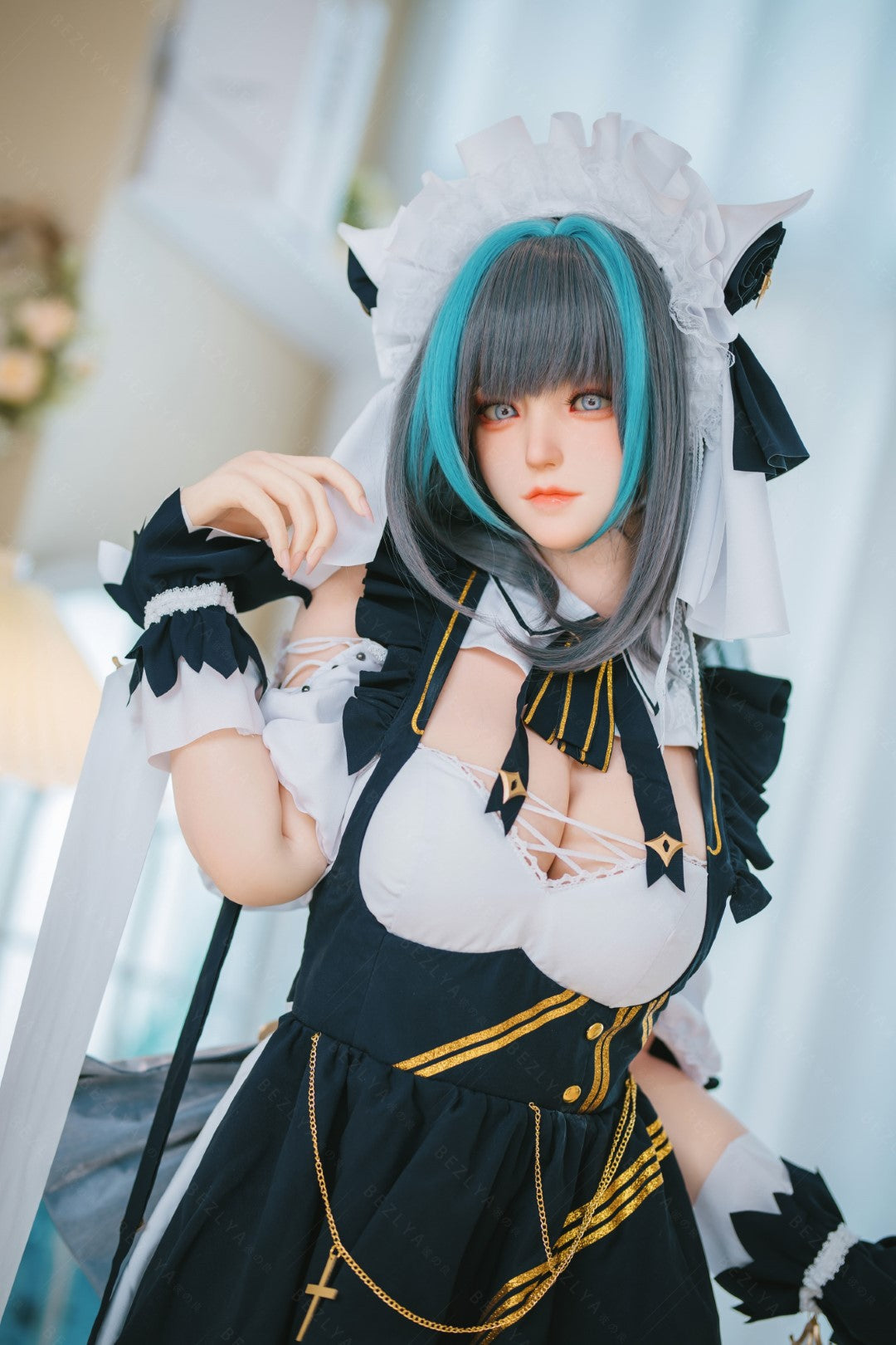 HMSCheshire muñeca sexual (Bezlya Doll Copa E de 155 cm (silicona 2,2 CF)