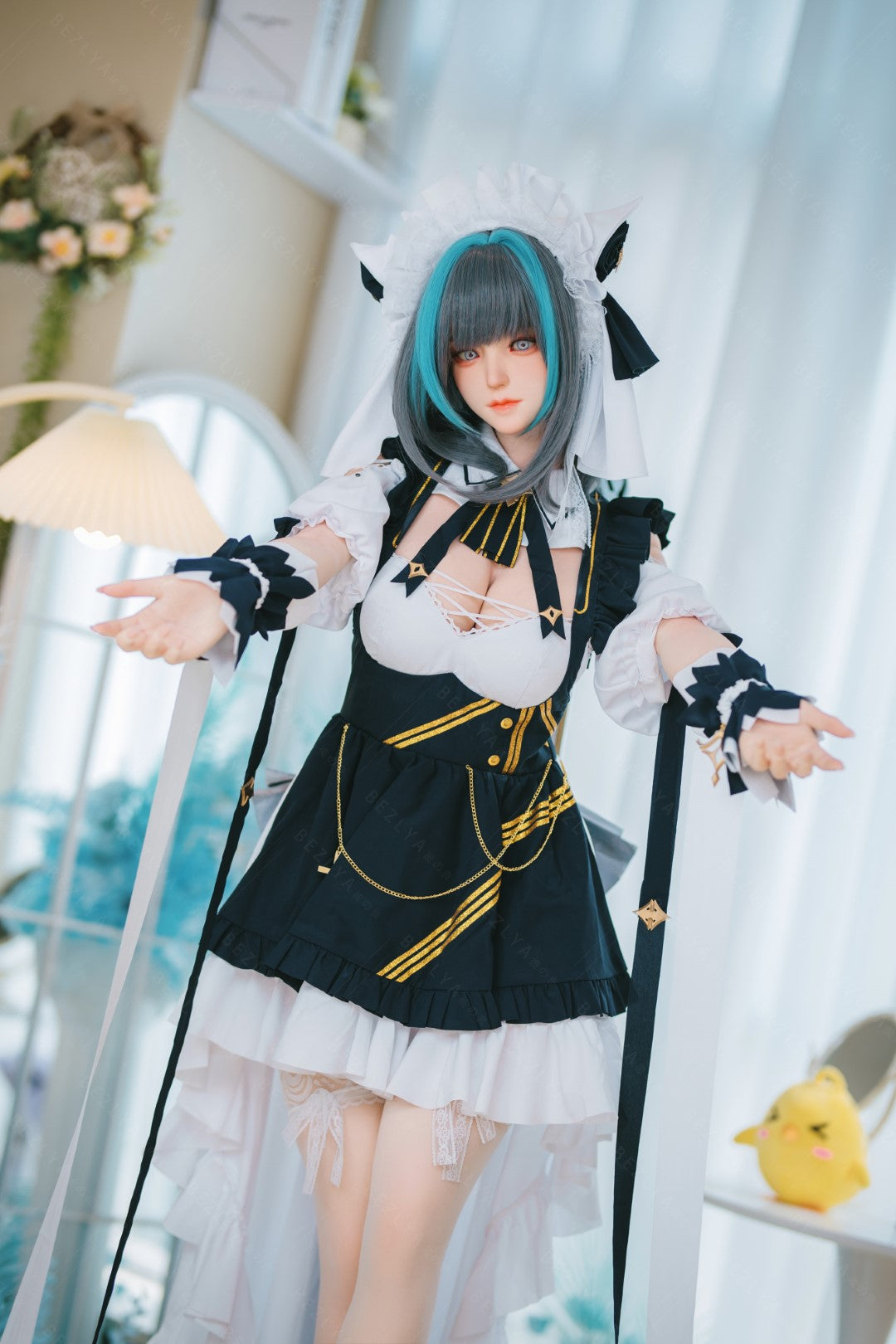 HMSCheshire muñeca sexual (Bezlya Doll Copa E de 155 cm (silicona 2,2 CF)