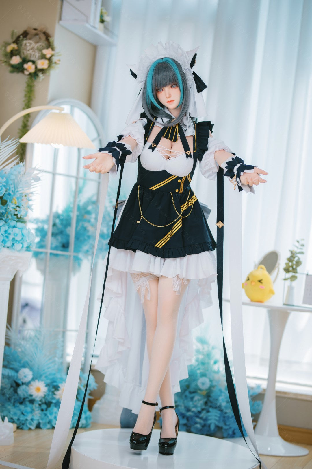 HMSCheshire muñeca sexual (Bezlya Doll Copa E de 155 cm (silicona 2,2 CF)