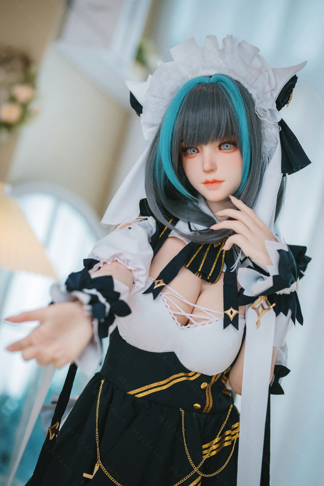 HMSCheshire muñeca sexual (Bezlya Doll Copa E de 155 cm (silicona 2,2 CF)