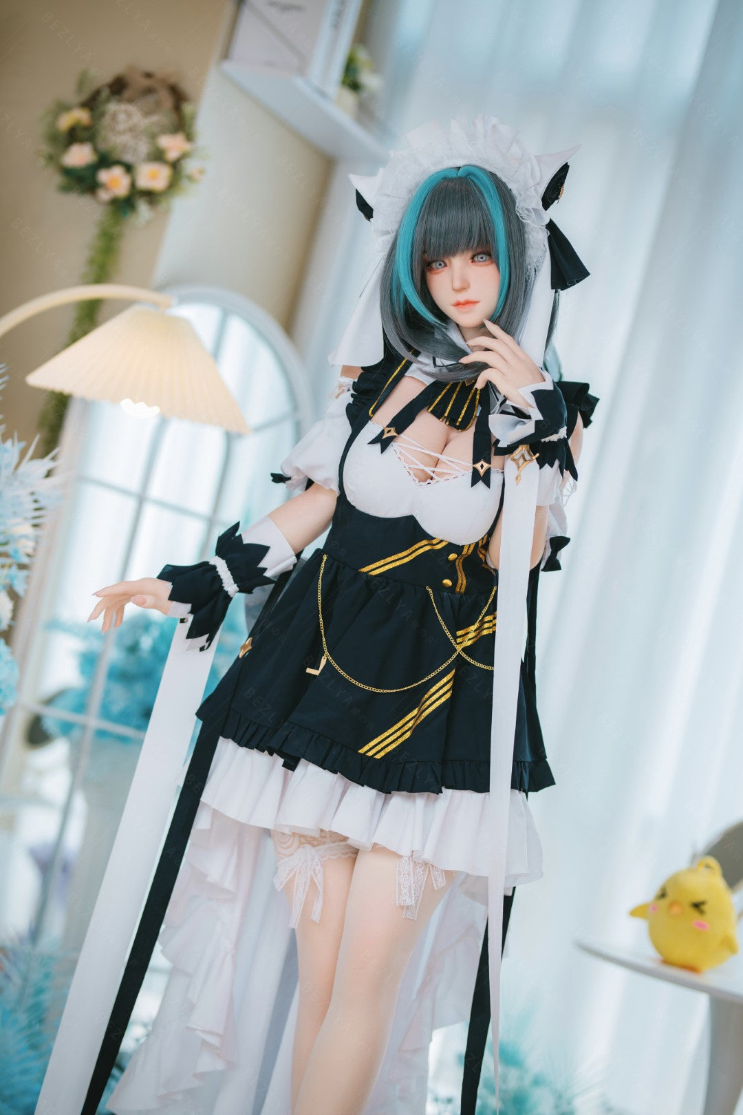 HMSCheshire muñeca sexual (Bezlya Doll Copa E de 155 cm (silicona 2,2 CF)