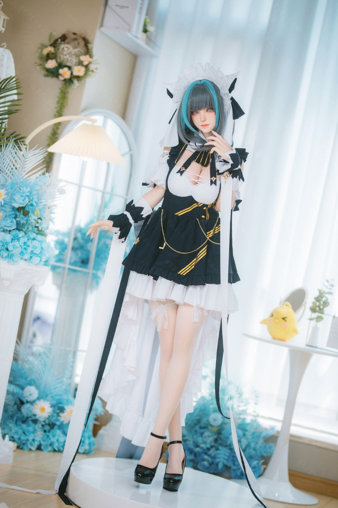 HMSCheshire muñeca sexual (Bezlya Doll Copa E de 155 cm (silicona 2,2 CF)