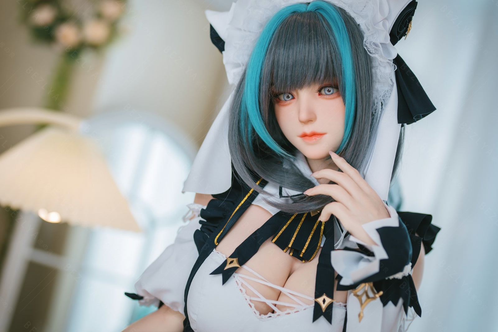 HMSCheshire muñeca sexual (Bezlya Doll Copa E de 155 cm (silicona 2,2 CF)