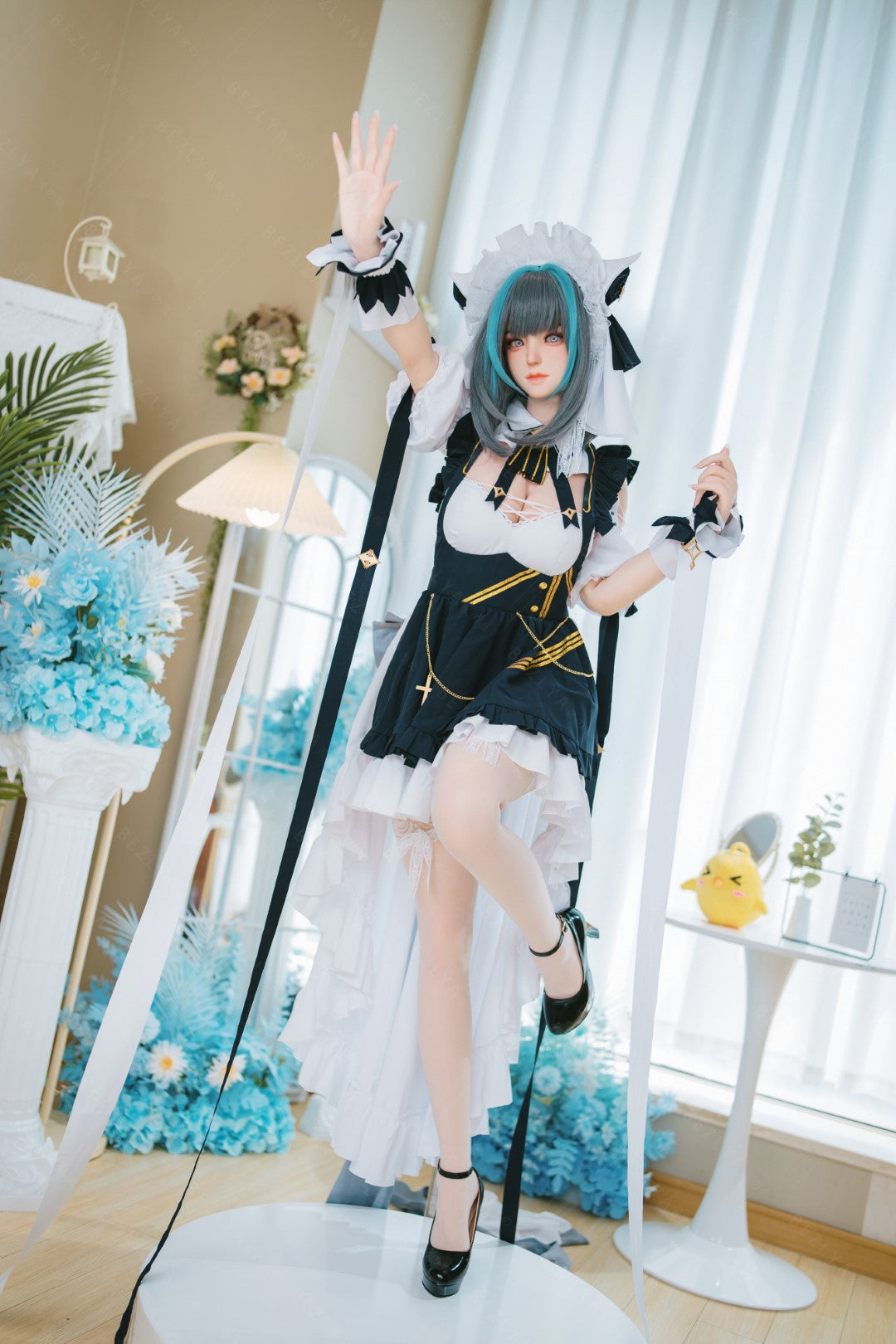 HMSCheshire muñeca sexual (Bezlya Doll Copa E de 155 cm (silicona 2,2 CF)