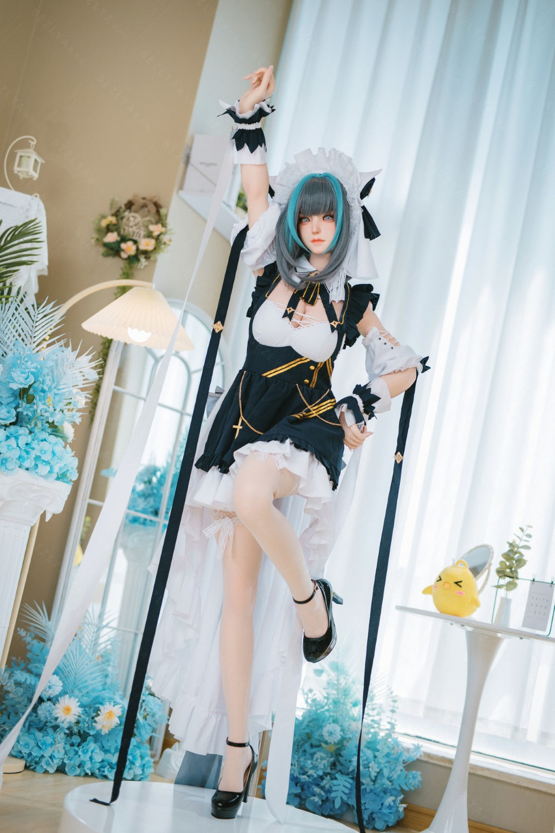 HMSCheshire muñeca sexual (Bezlya Doll Copa E de 155 cm (silicona 2,2 CF)