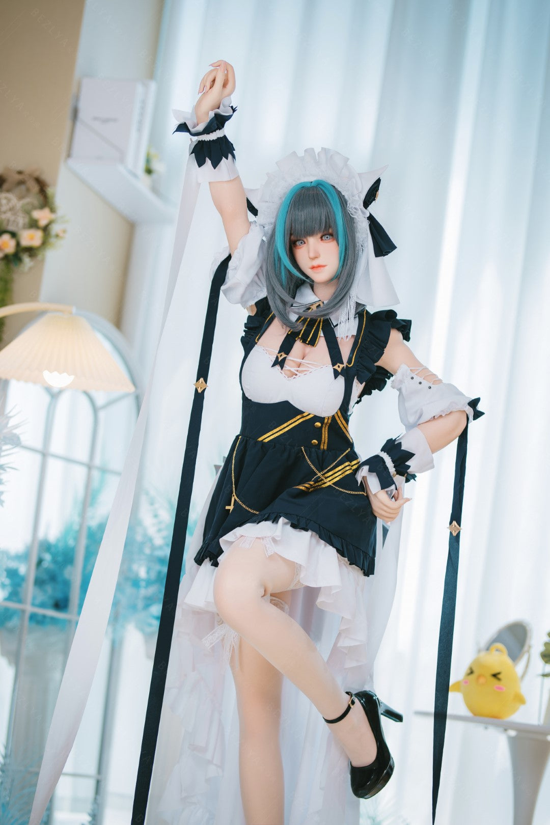 HMSCheshire muñeca sexual (Bezlya Doll Copa E de 155 cm (silicona 2,2 CF)