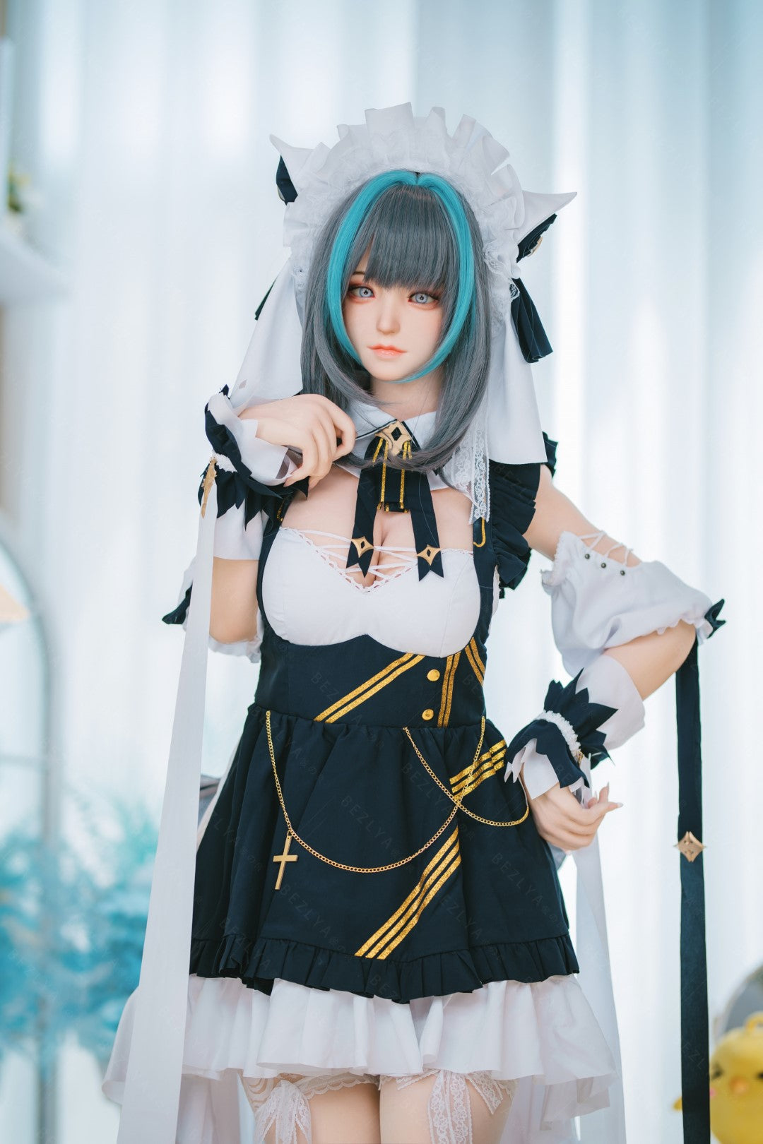 HMSCheshire muñeca sexual (Bezlya Doll Copa E de 155 cm (silicona 2,2 CF)