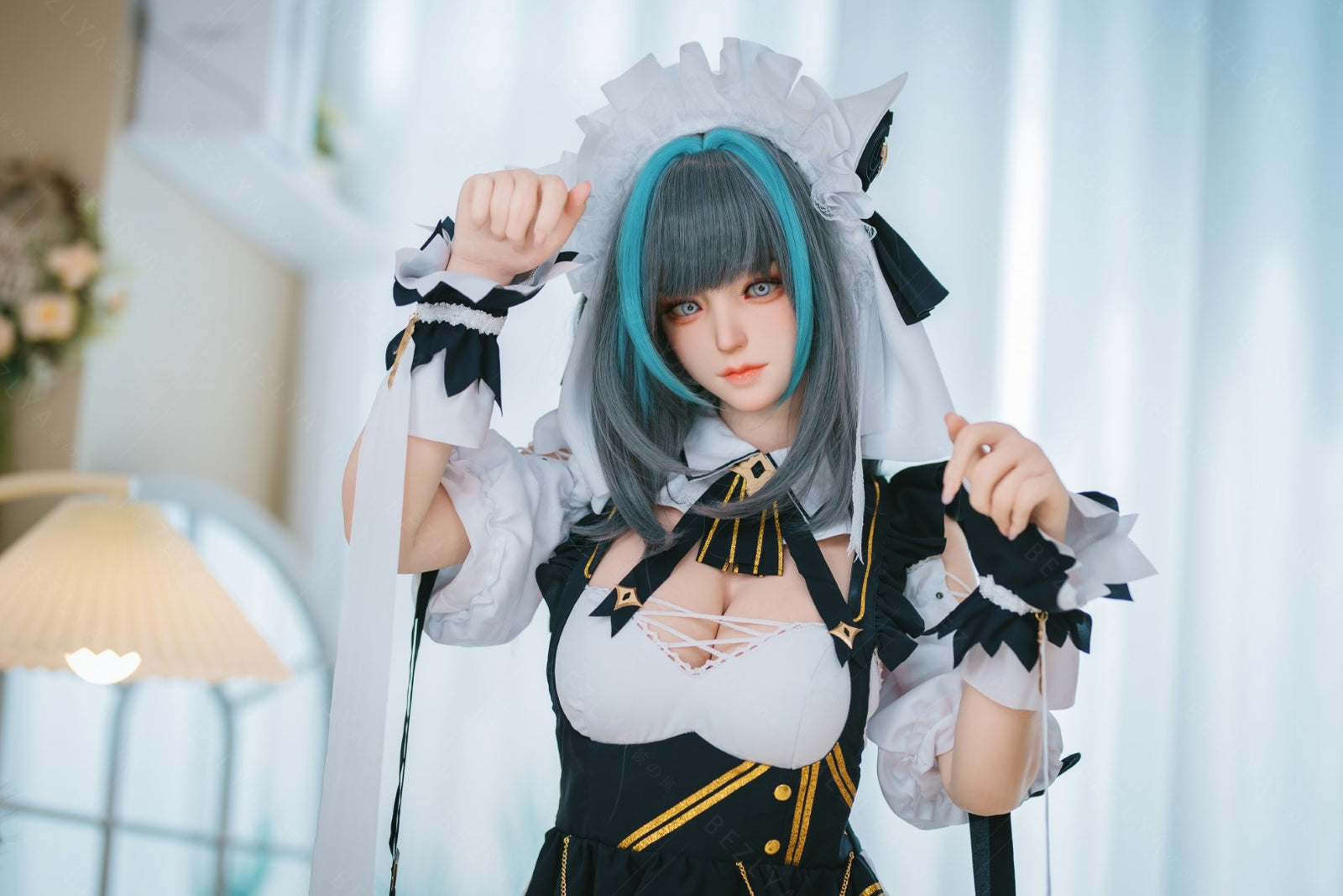 HMSCheshire muñeca sexual (Bezlya Doll Copa E de 155 cm (silicona 2,2 CF)