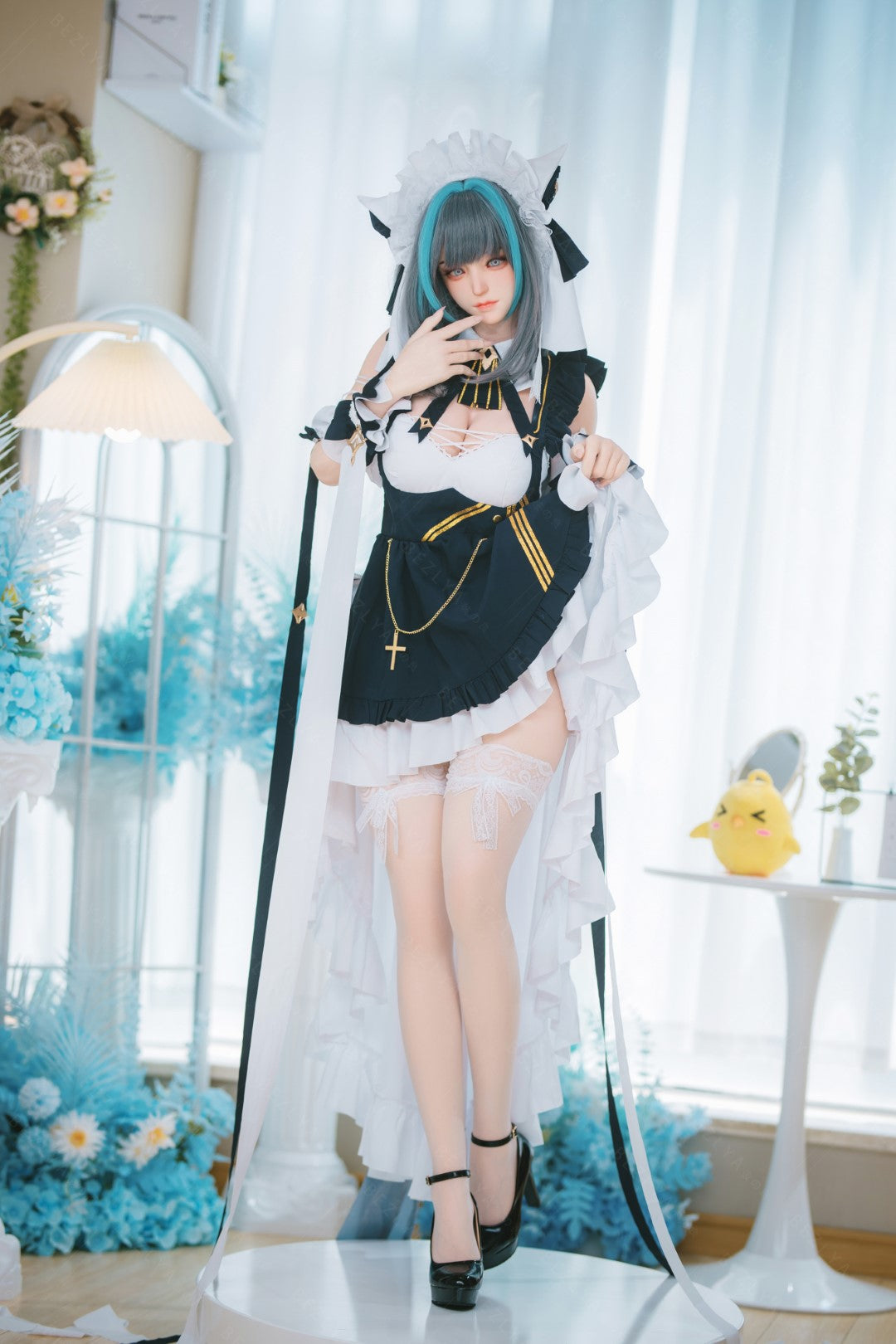 HMSCheshire muñeca sexual (Bezlya Doll Copa E de 155 cm (silicona 2,2 CF)