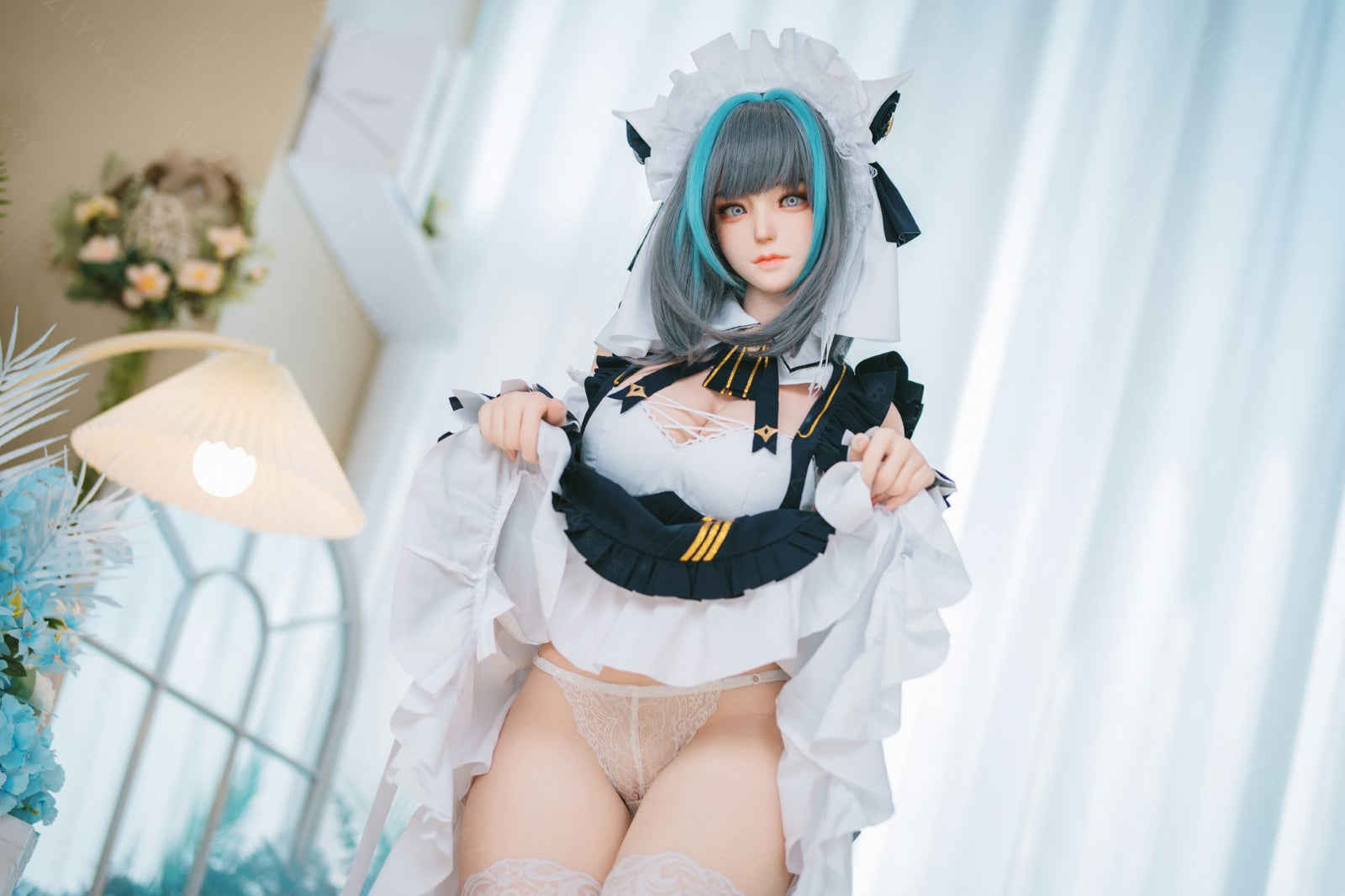 HMSCheshire muñeca sexual (Bezlya Doll Copa E de 155 cm (silicona 2,2 CF)