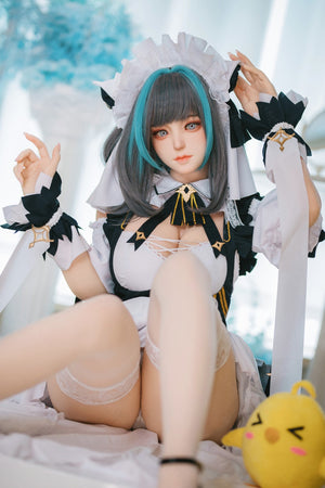 HMS Cheshire muñeca sexual (Bezlya Doll 155 cm E-CUP 2.2CF Silicona)