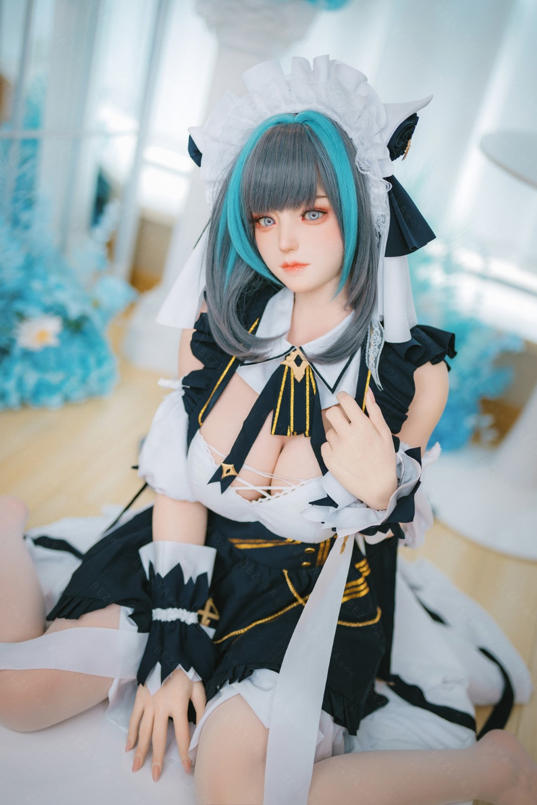 HMSCheshire muñeca sexual (Bezlya Doll Copa E de 155 cm (silicona 2,2 CF)