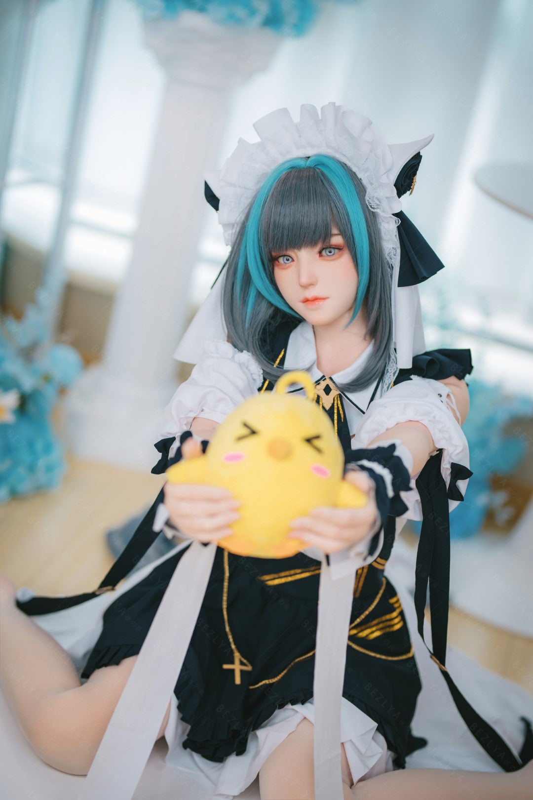 HMSCheshire muñeca sexual (Bezlya Doll Copa E de 155 cm (silicona 2,2 CF)