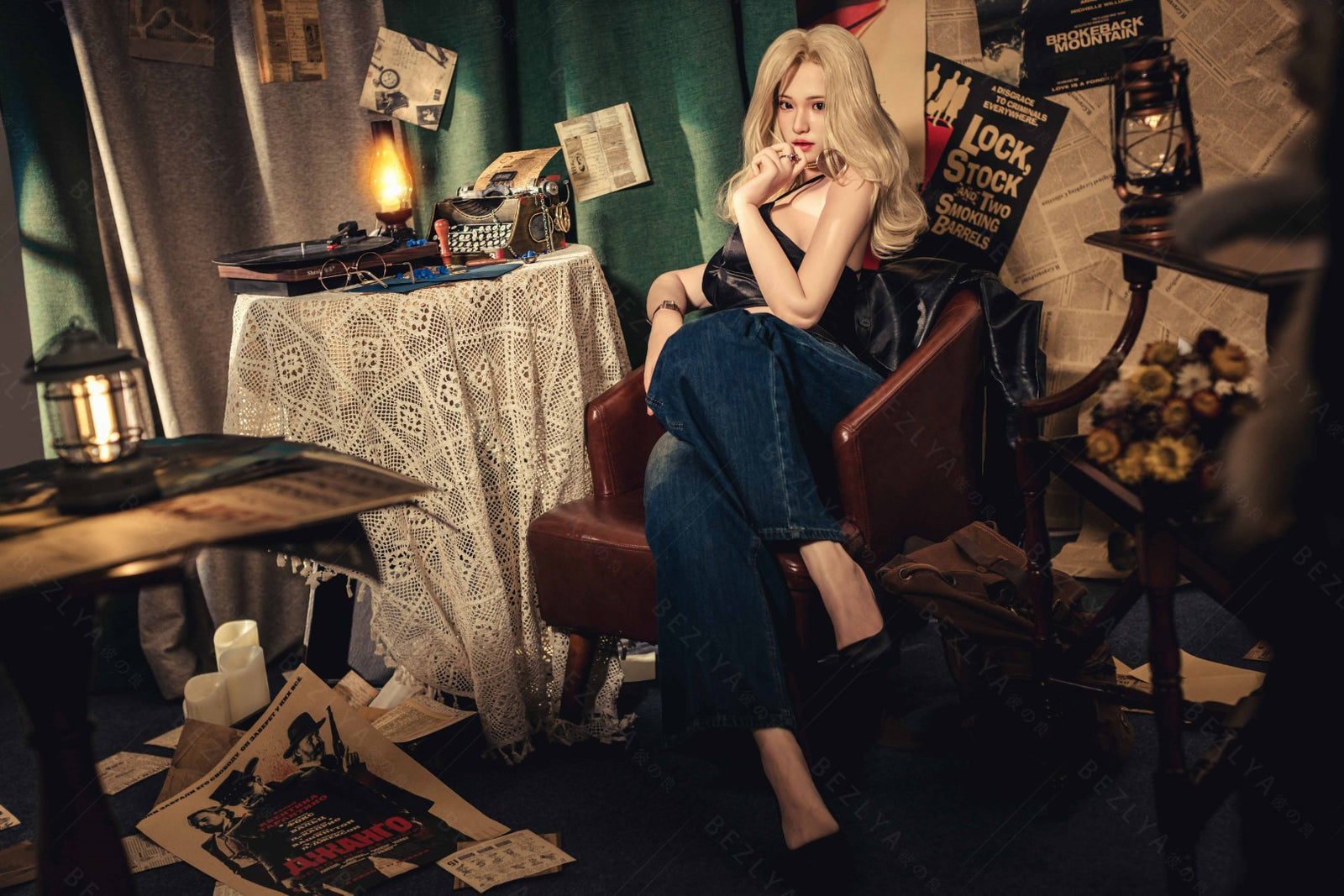 Boneca Sexual Helianthus (Bezlya Doll 162cm C-Cup 2.2U Silicone)