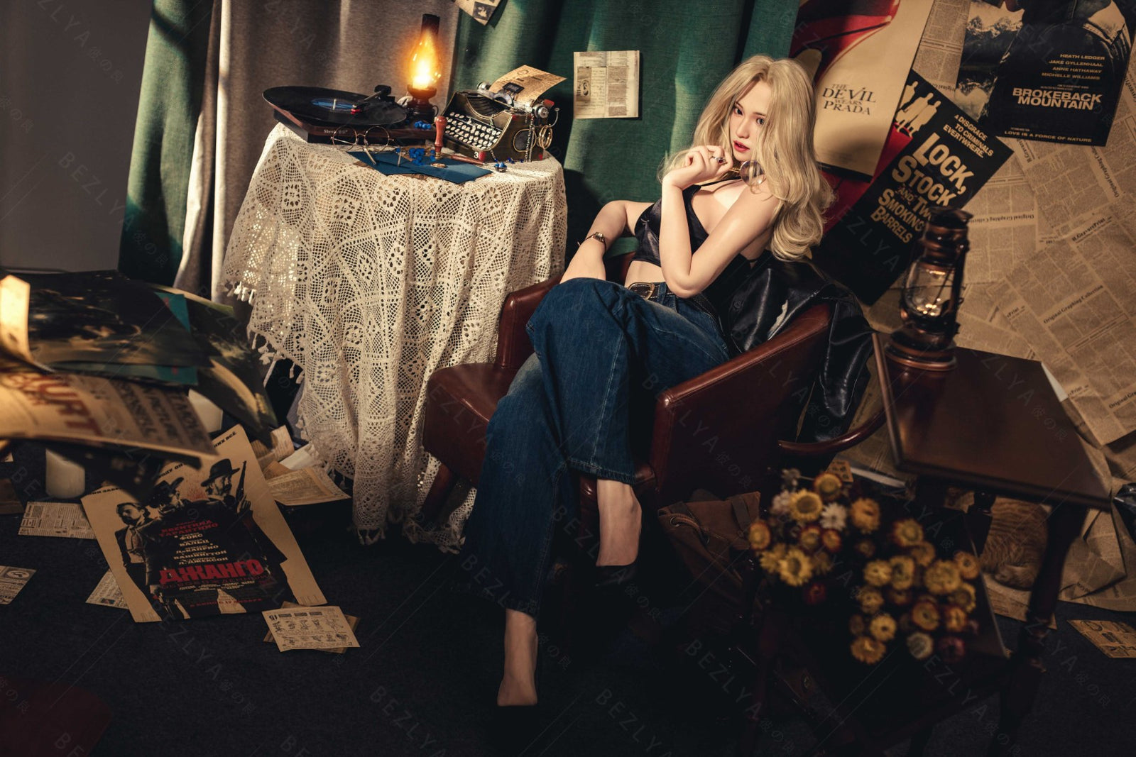 Boneca Sexual Helianthus (Bezlya Doll 162cm C-Cup 2.2U Silicone)