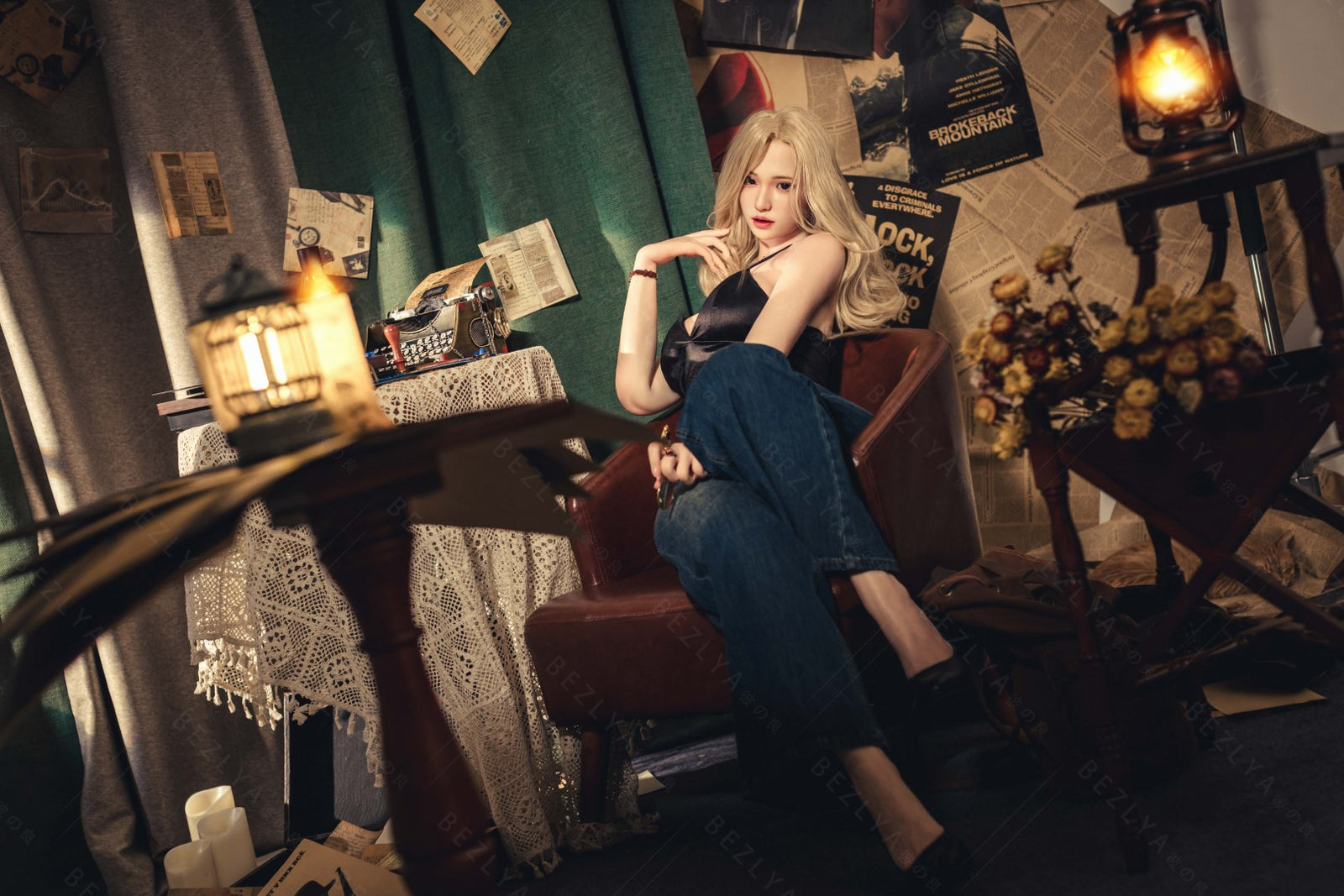 Boneca Sexual Helianthus (Bezlya Doll 162cm C-Cup 2.2U Silicone)