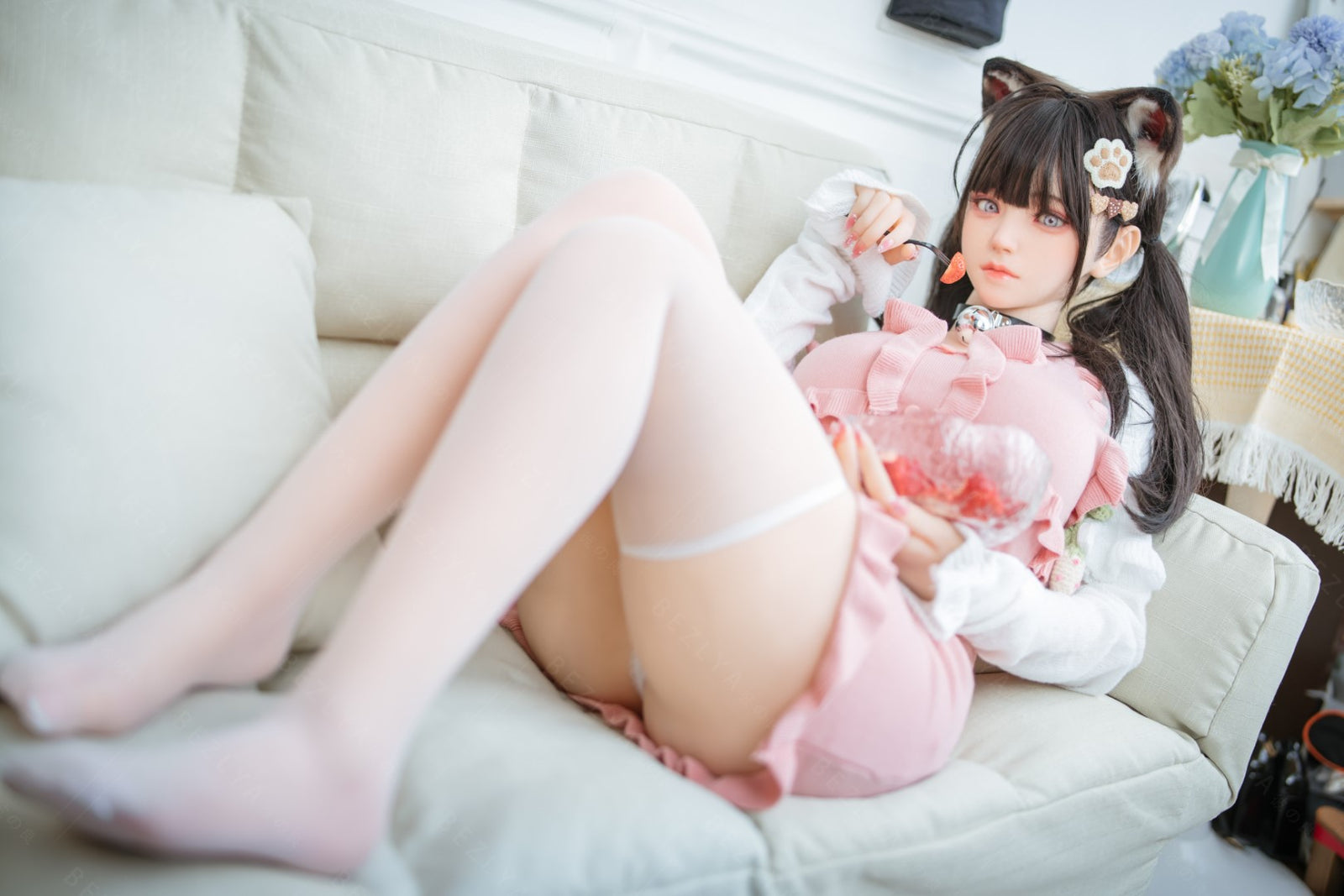 Boneca Sexual Campânula (Bezlya Doll Copo 155cm F 2.0 TPE+Silicone)