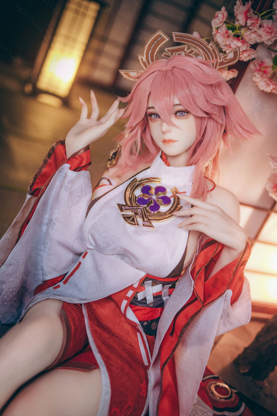 Yae Miko Sex doll (Bezlya Doll 155cm E-cup 2.2CF silicone)