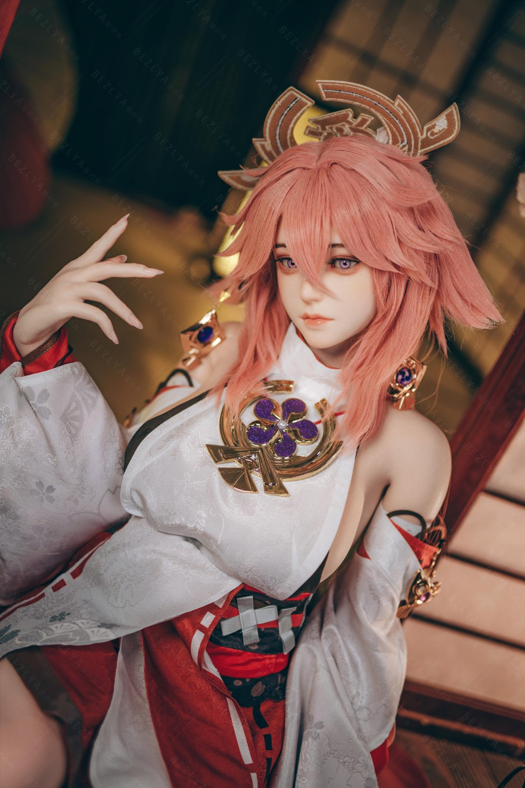 Yae Miko Sex doll (Bezlya Doll 155cm E-cup 2.2CF silicone)