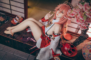 Yae Miko Sex doll (Bezlya Doll 155cm e-cup 2.2cf silicone)