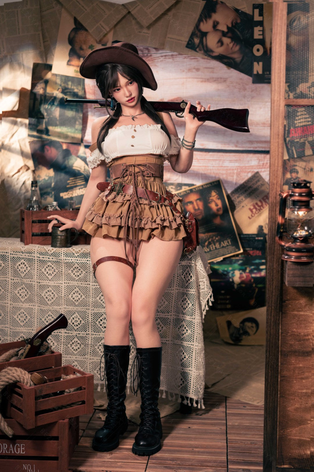 helianto muñeca sexual (Bezlya Doll 162cm Copa C 2.2U Silicona)