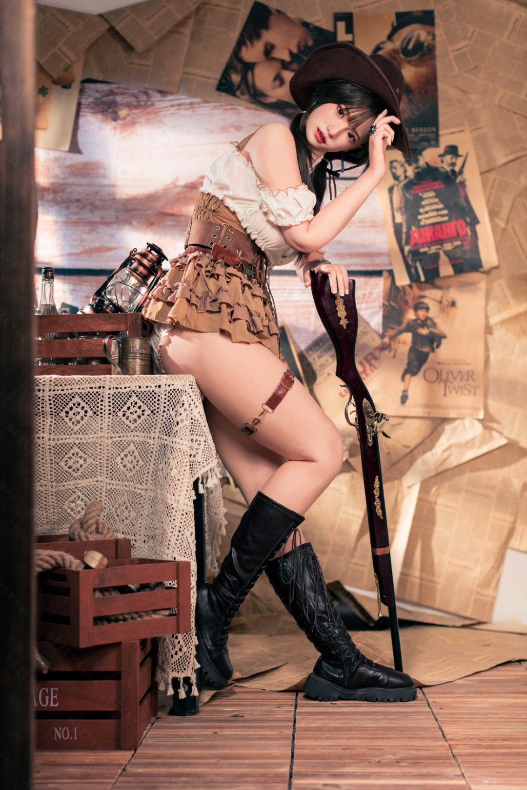 helianto muñeca sexual (Bezlya Doll 162cm Copa C 2.2U Silicona)