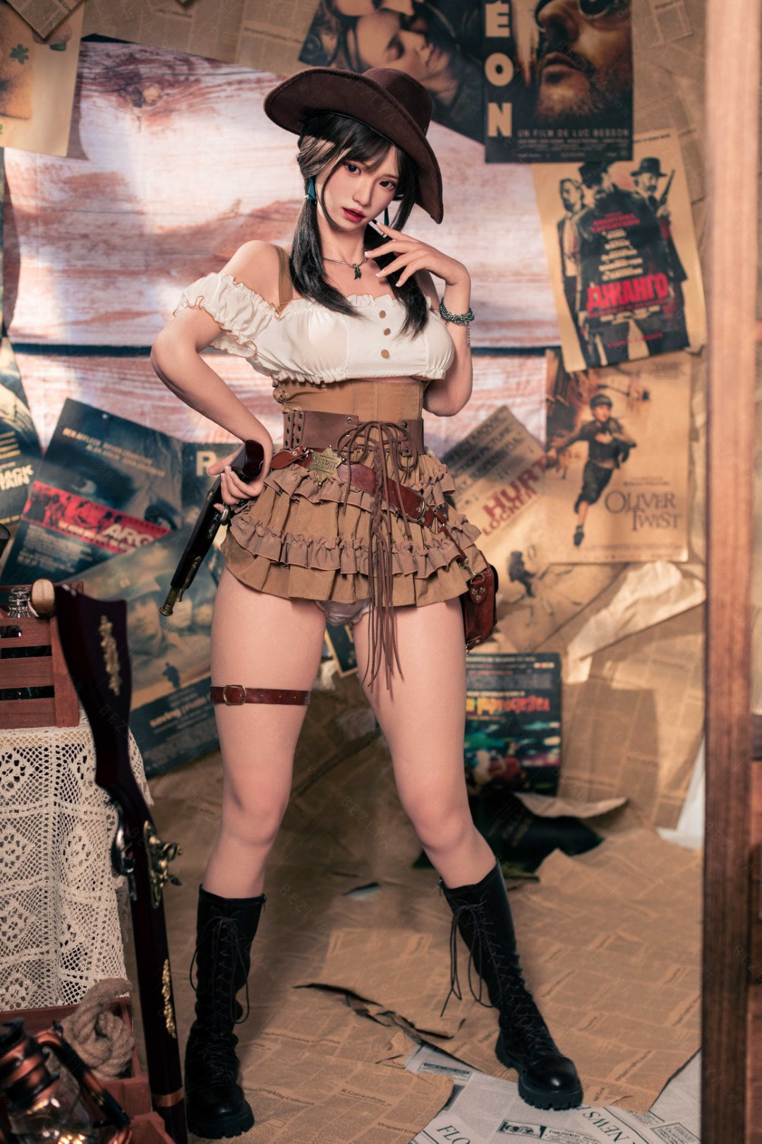 helianto muñeca sexual (Bezlya Doll 162cm Copa C 2.2U Silicona)