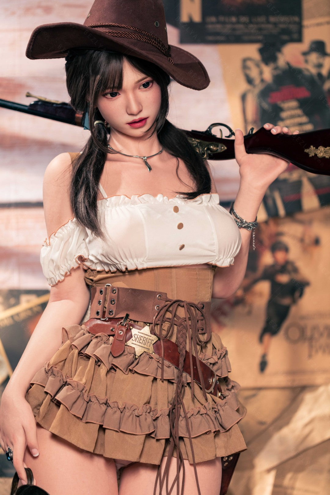 helianto muñeca sexual (Bezlya Doll 162cm Copa C 2.2U Silicona)