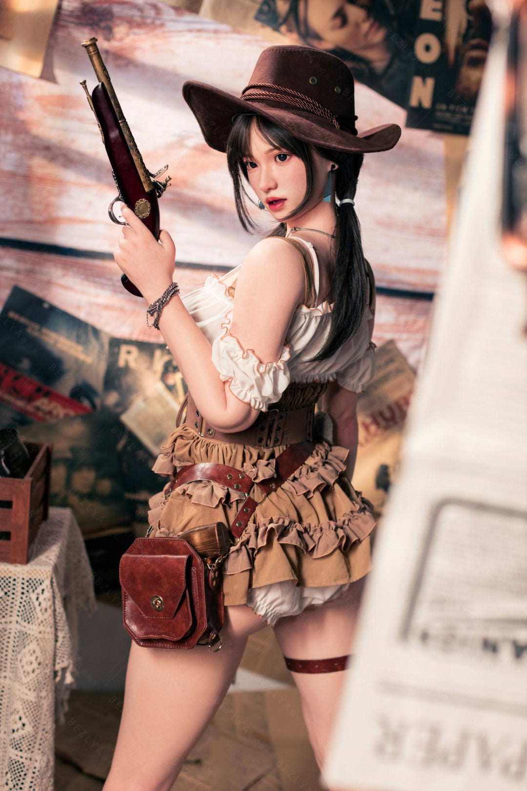 helianto muñeca sexual (Bezlya Doll 162cm Copa C 2.2U Silicona)