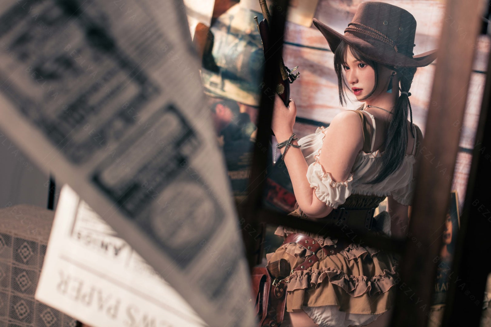 helianto muñeca sexual (Bezlya Doll 162cm Copa C 2.2U Silicona)