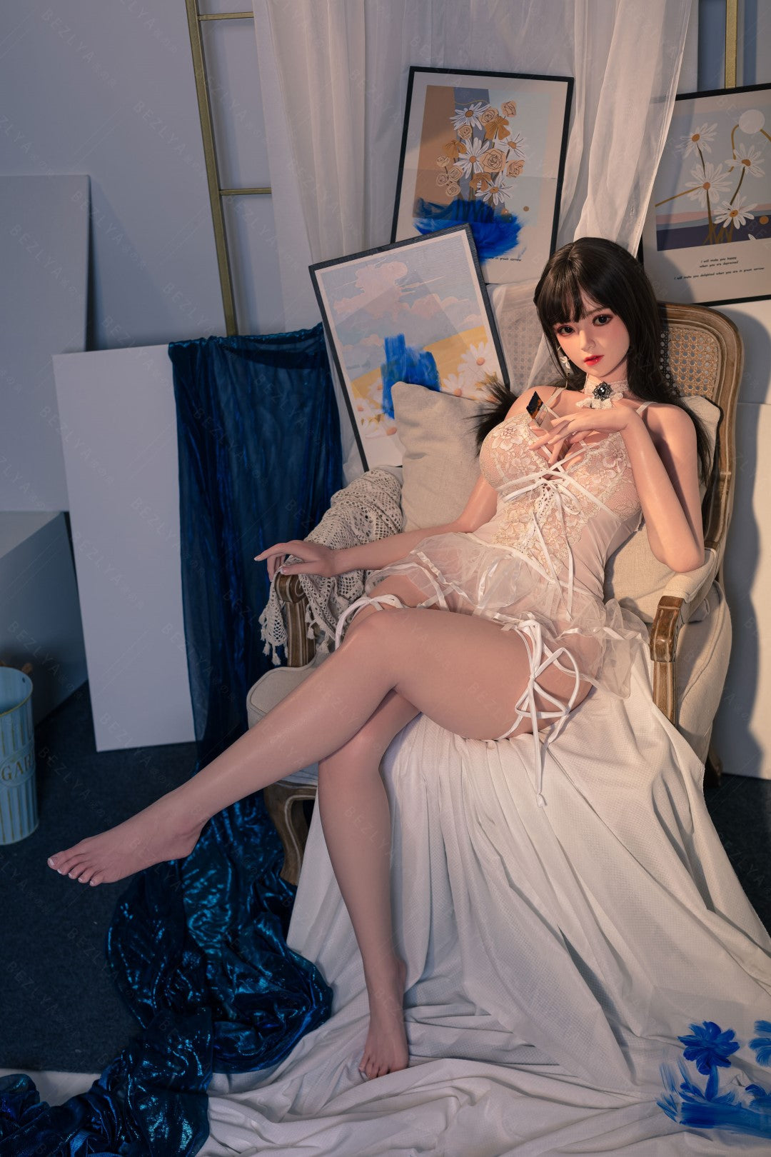 Convallaria muñeca sexual (Bezlya Doll 155 cm copa H 2.1 silicona)