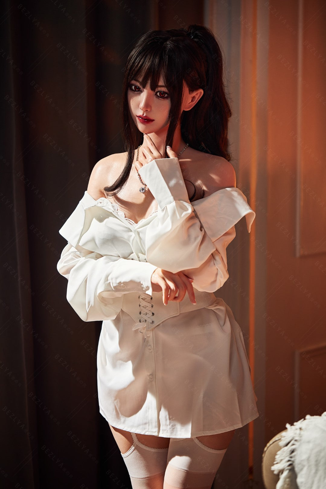 Boneca sexual de hibisco (Bezlya Doll 153cm C-cup 2.2U Silicone)