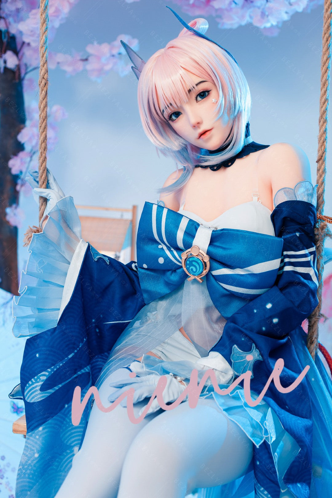 cirtenthera muñeca sexual (Bezlya Doll 155cm copa B 2.0 TPE+Silicona)