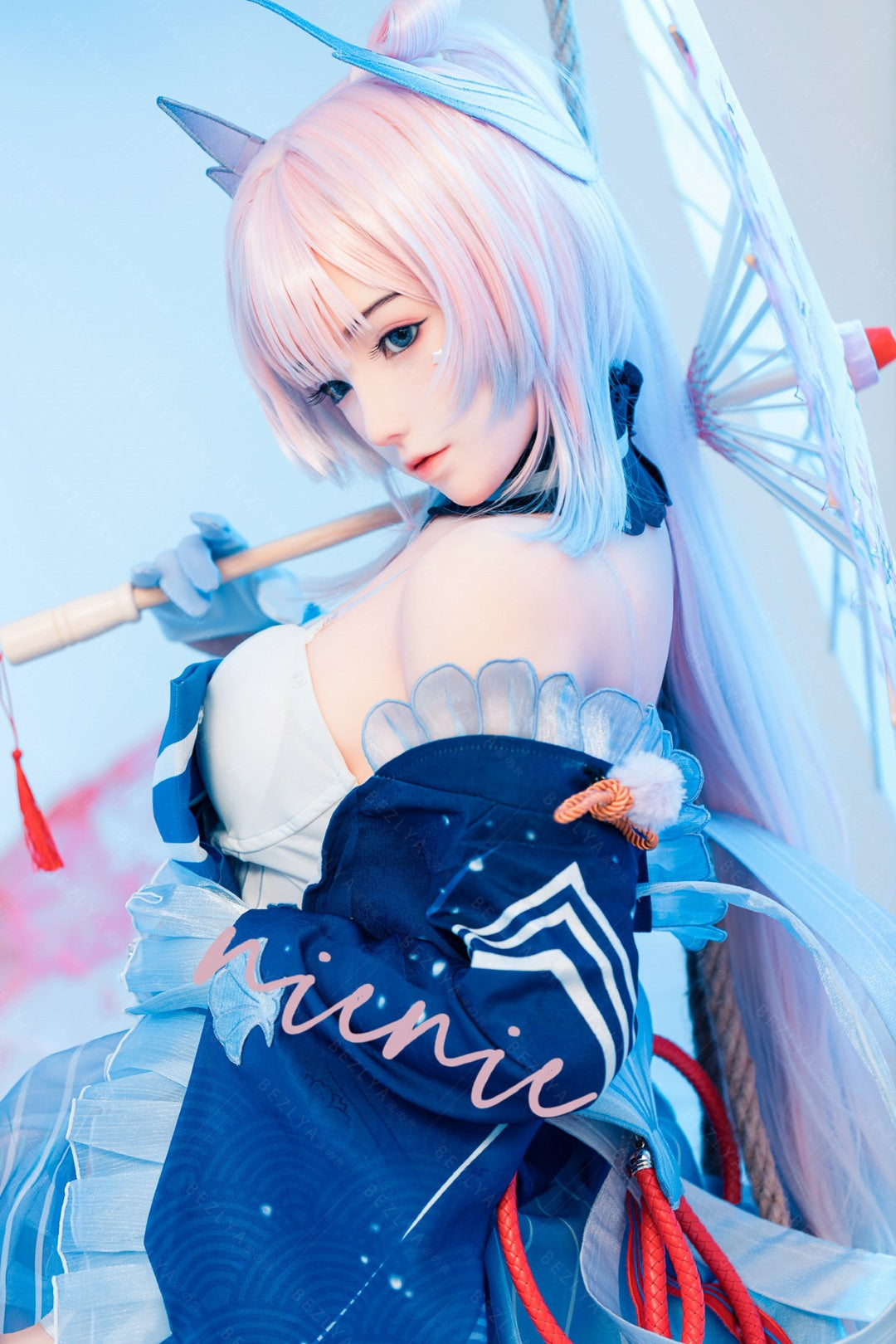 cirtenthera muñeca sexual (Bezlya Doll 155cm copa B 2.0 TPE+Silicona)