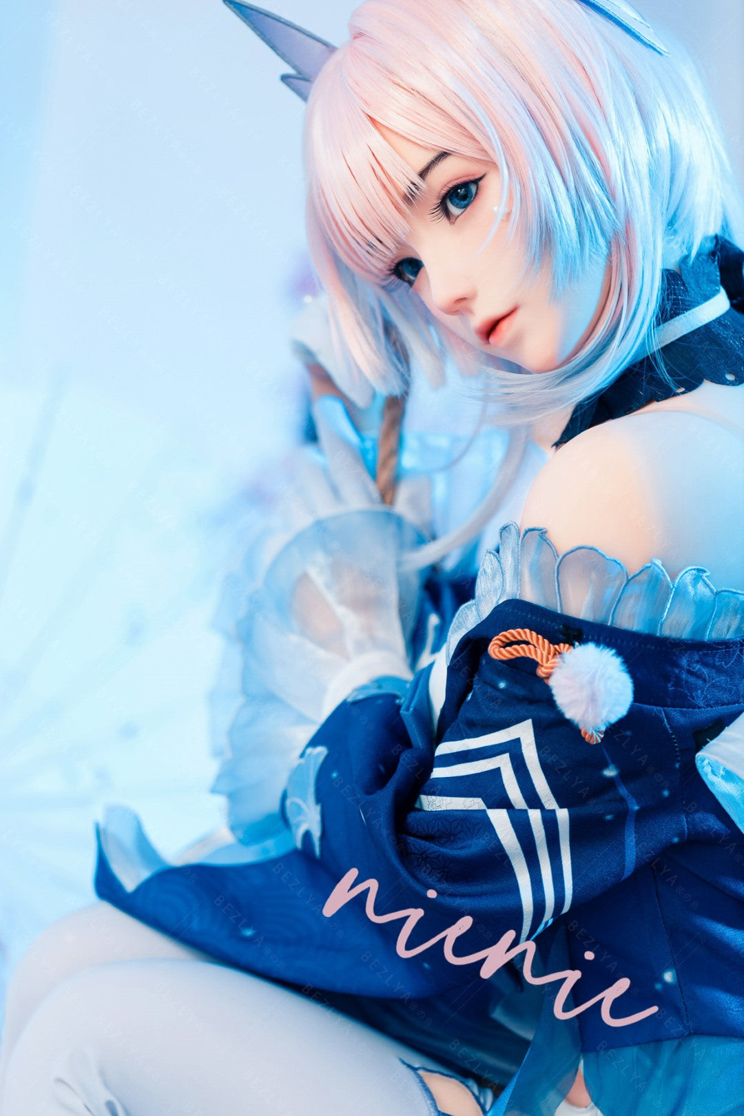 cirtenthera muñeca sexual (Bezlya Doll 155cm copa B 2.0 TPE+Silicona)