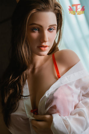finlandés muñeca sexual (Top Fire Doll 165 cm C-CUP T03 Silicona)