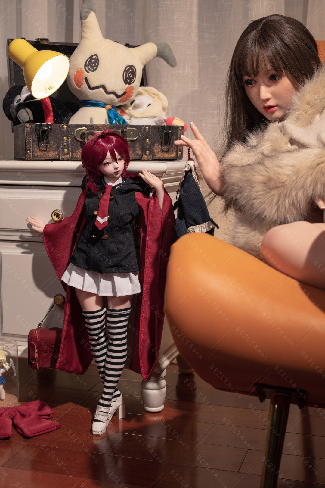 Lychee muñeca sexual (Bezlya Doll 60 cm copa C 2.2 silicona)